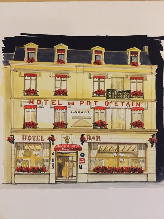 Hotel Du Pot D'Etain Châlons-en-Champagne Exterior foto